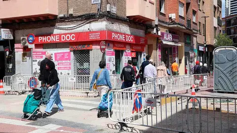 El robo con fuerza en Zaragoza se ha produjo este mi&eacute;rcoles en un negocio del barrio Delicias. Foto de Archivo: Pilar &Aacute;lvarez