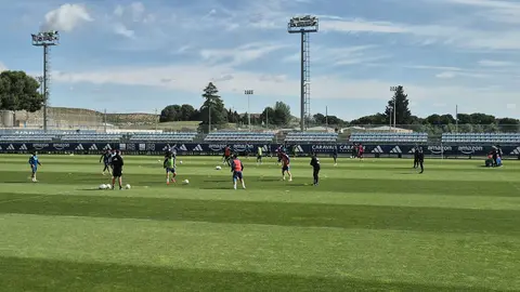 entrenamiento real zaragoza jueves