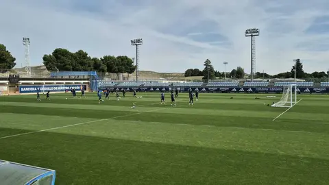 entrenamiento real zaragoza lunes 2