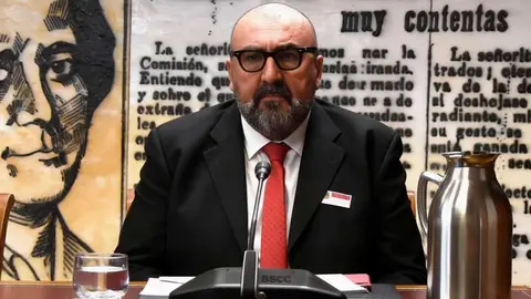 Koldo en su comparecencia en el Senado el pasado 22 de abril. Foto: Senado