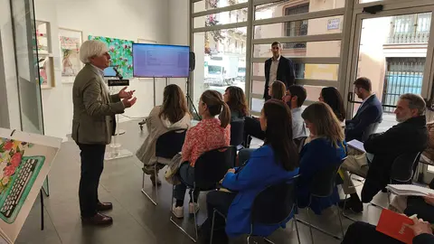 La Fundaci&oacute;n CAI ha presentado la plataforma Multiplica a las entidades sociales en el Centro Cultural Joaqu&iacute;n Roncal | Foto: Arag&oacute;n Press