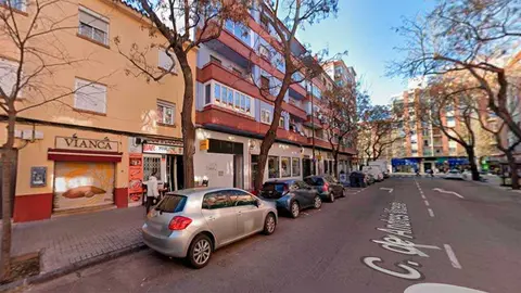 La reyerta entre dos hombres en el barrio Delicias de Zaragoza tuvo lugar la noche del mi&eacute;rcoles en la calle Mos&eacute;n Andr&eacute;s Vicente.