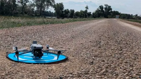 El nuevo dron de Infoar tiene un c&aacute;mara t&eacute;rmica con un zoom muy potente.