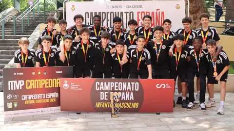 Balonmano Dominicos bronce infantil