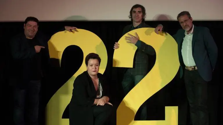 El Festival de Cine de Zaragoza ha comenzado, este jueves, 23 de noviembre, de la mano de la Gala de Inauguraci&oacute;n en la que se han entregado los primeros Premios Augusto. I&ntilde;aki Villuendas, Jorge As&iacute;n o el Festival Internacional de Castilla-La Mancha han subido a por su galard&oacute;n en una gala que sirve de pre&aacute;mbulo a 11 d&iacute;as de cine.
Hugo Pascual - Mirian Vicente ( CPA Salduie)