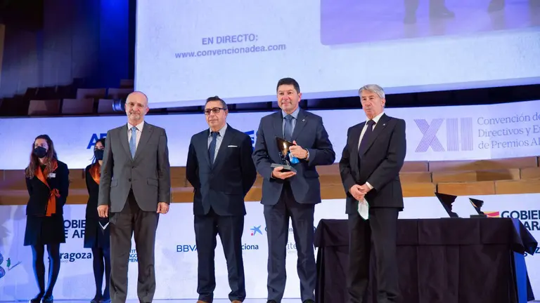 Armando Mateos recibi&oacute; anoche el Premio a una Trayectoria