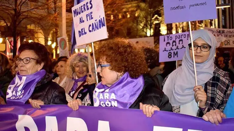 Las mujeres zaragozanas volver&aacute;n a tomar las calles para reivindicar sus derechos.