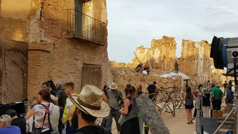 La V edici&oacute;n de Belchite de Pel&iacute;cula arranca del 21 al 23 de julio. Foto: Belchite