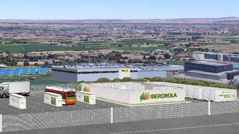 El proyecto de hidr&oacute;geno va acompa&ntilde;ado de una estaci&oacute;n de recarga ultrarr&aacute;pida con cargadores de 180 kW que permitir&aacute;n recargar dos veh&iacute;culos el&eacute;ctricos pesados o cuatro ligeros