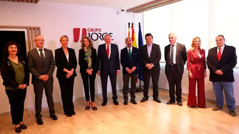 El anuncio ha tenido lugar este lunes | Foto: Gobierno de Arag&oacute;n
