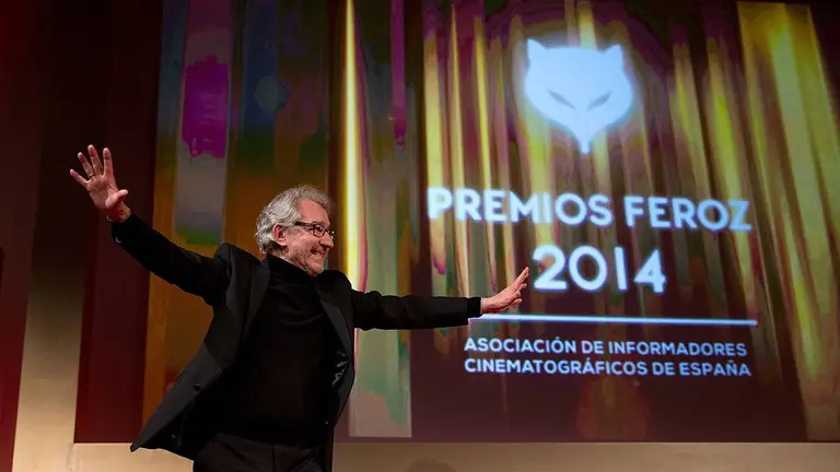 Jos&eacute; Sacrist&aacute;n en los premios Feroz 2014