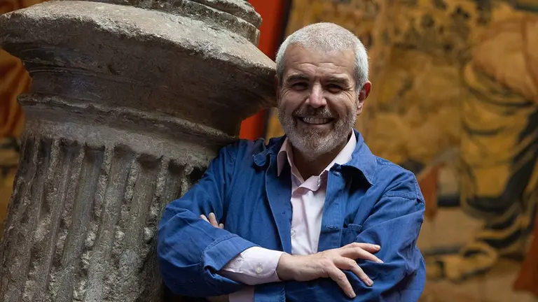 Lorenzo Caprile en el Patio de la Infanta