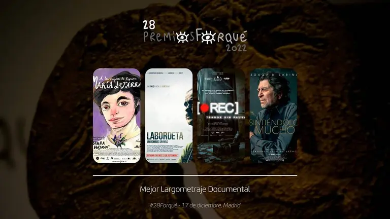 Premios Forqu&eacute; 2022 nominados Mejor Largometraje Documental