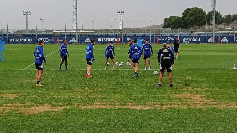 Entrenamiento Real Zaragoza