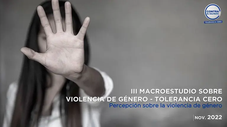 Portada del III Macroestudio de Violencia de G&eacute;nero "Tolerancia Cero"
