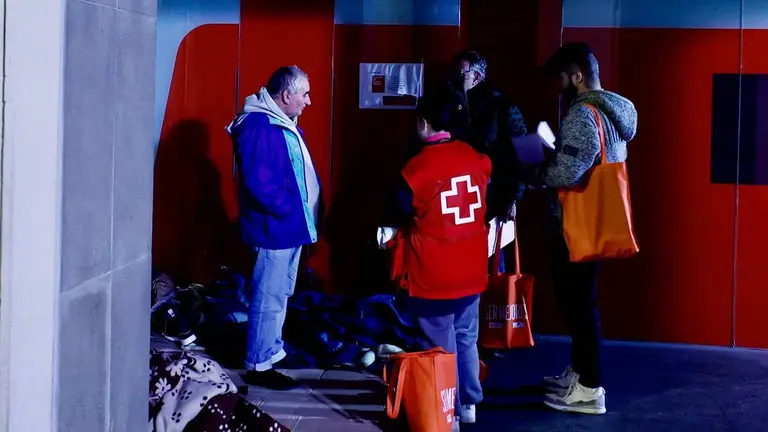 Personas sin hogar en Zaragoza