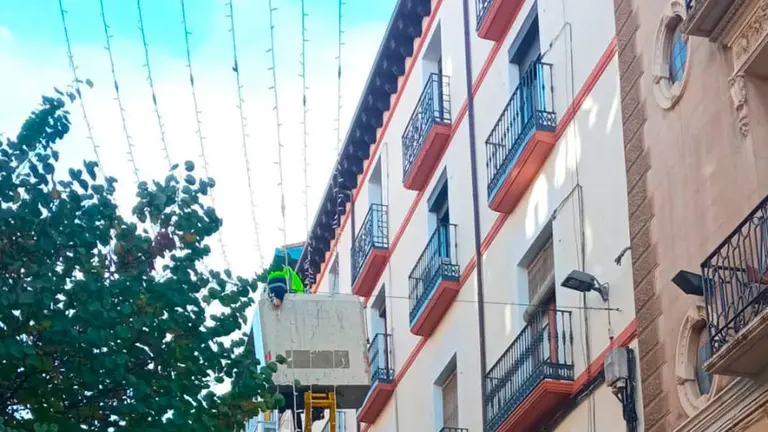Luces de Navidad Huesca