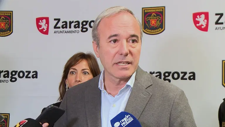 Jorge Azc&oacute;n, alcalde de Zaragoza