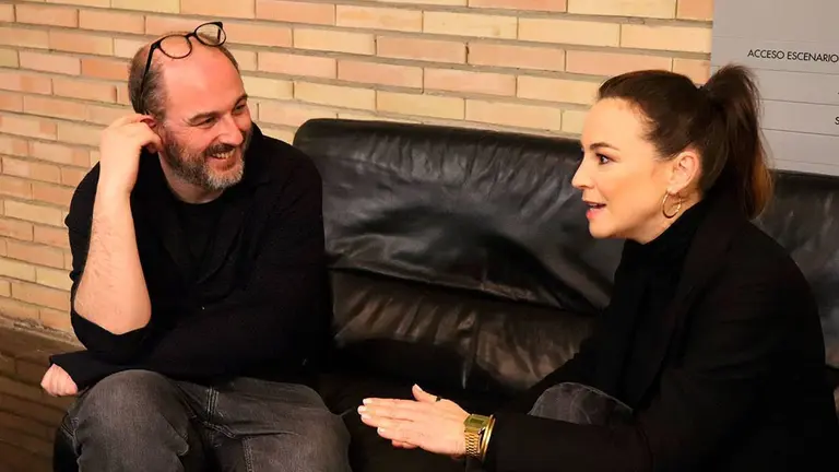Leonor Watling y Borja Cobeaga