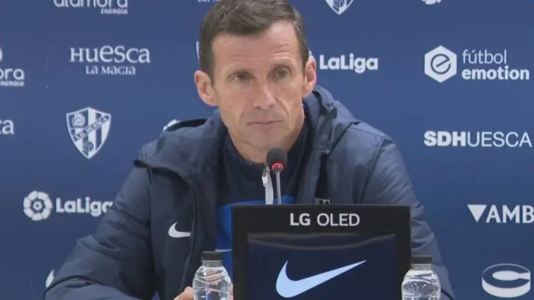 Ziganda ha comparecido en rueda de prensa en la previa del partido ante el Ibiza