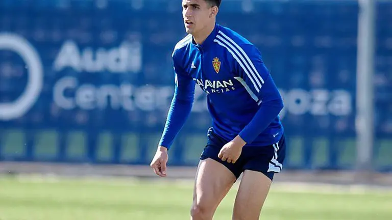 Luna durante un entrenamiento en la Ciudad Deportiva. Foto de archivo.