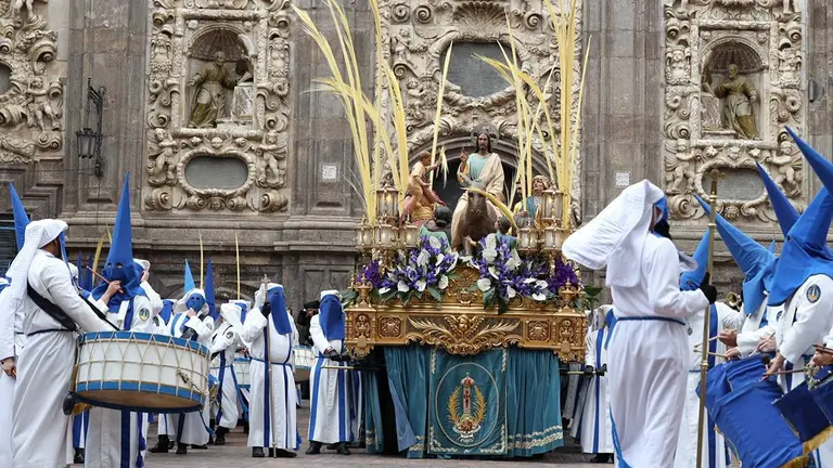 cofrad&iacute;a de la entrada de Jes&uacute;s a Jerusalen