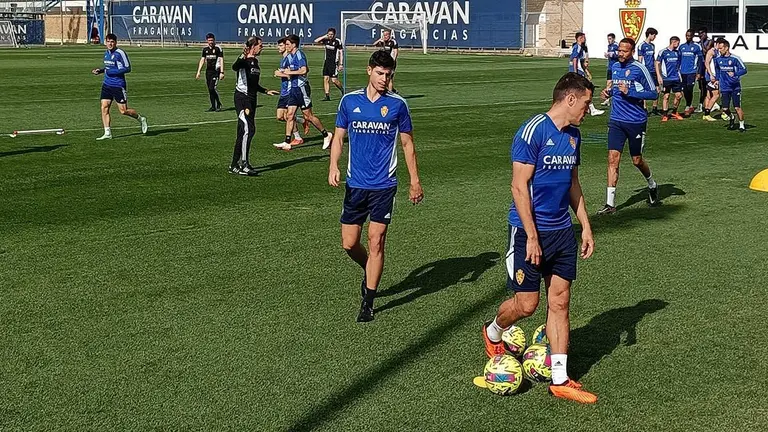 Jame Grau se prepara para hacer un ejercicio en la Ciudad Deportiva
