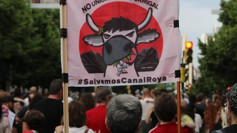 Manifestaci&oacute;n Canal Roya