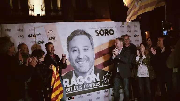 El candidato aragonesista a la DGA ha defendido la capacidad de la formaci&oacute;n para "transformar la realidad"