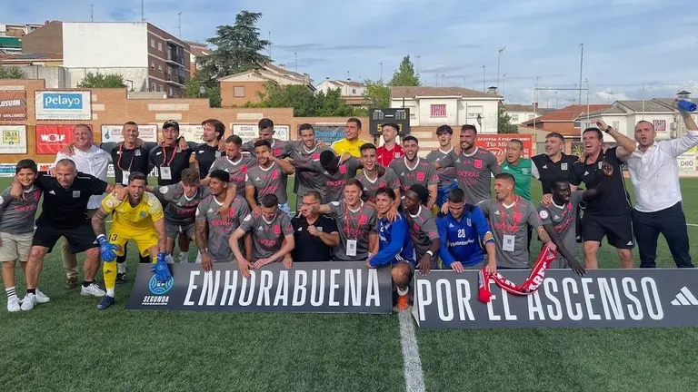 El Tarazona asciende a Primera RFEF tras superar al Navalcarnero