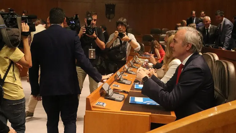 Azc&oacute;n y Nolasco disponen de hasta el 23 de agosto para acordar el nuevo Gobierno, sin que el popular renuncie a la v&iacute;a con el PAR y Teruel Existe