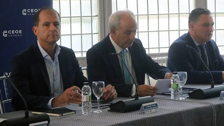 &Aacute;lava ha participado este lunes en el Consejo Empresarial de CEOE Arag&oacute;n