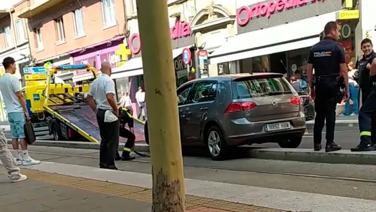 Accidente de tr&aacute;fico tranv&iacute;a de Zaragoza