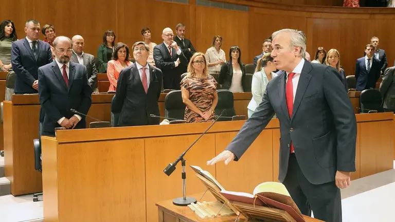Desde el PP insisten en el acuerdo a tres bandas con Vox, Teruel Existe y PAR