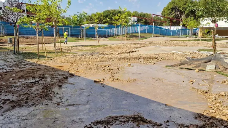 CEIP Mar&iacute;a Zambrano tormenta