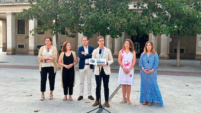 Los populares piden tambi&eacute;n acelerar los tr&aacute;mites para declarar Zaragoza zona catastr&oacute;fica por la tormenta de la semana pasada