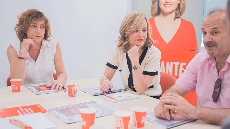 Este viernes, hay convocada otra reuni&oacute;n con los responsables de los pol&iacute;gonos afectados | Foto: PSOE Arag&oacute;n