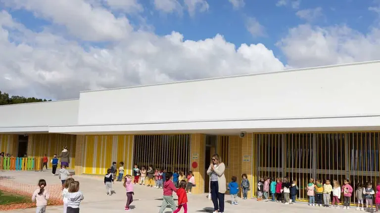 Imagen del recreo en un colegio aragon&eacute;s.