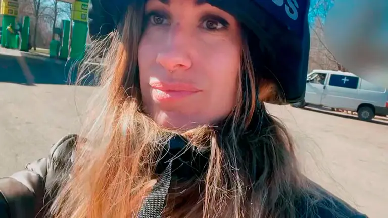 Lara Escudero en Ucrania