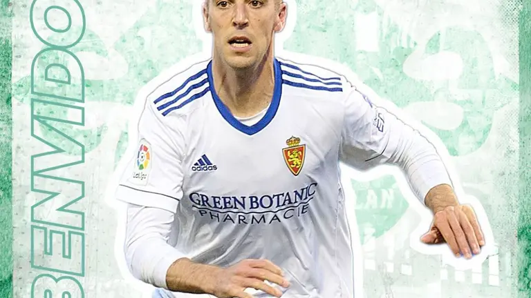 El Real Zaragoza y el Racing Club de Ferrol han llegado a un acuerdo para la cesi&oacute;n de Sabin Merino durante esta temporada 2023/24. Fotograf&iacute;a: Racing de Ferrol.