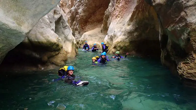 donde practicar barranquismo en Arag&oacute;n