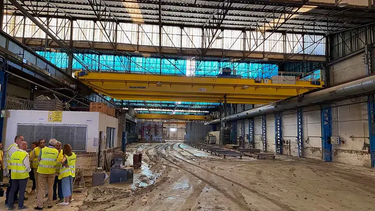 Empresa afectada en La Cartuja