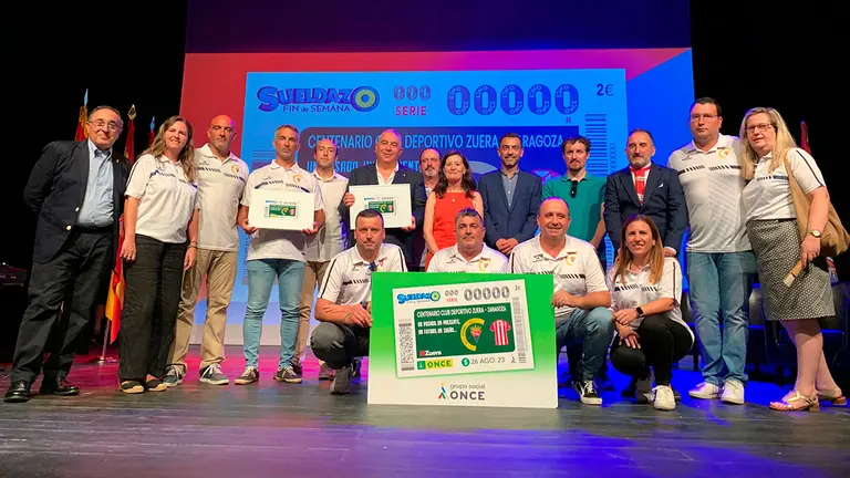 Presentaci&oacute;n cup&oacute;n ONCE Zuera