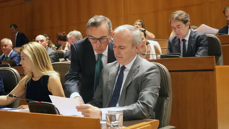 Azc&oacute;n sucedi&oacute; a Luis Mar&iacute;a Beamonte como m&aacute;ximo responsable del PP auton&oacute;mico