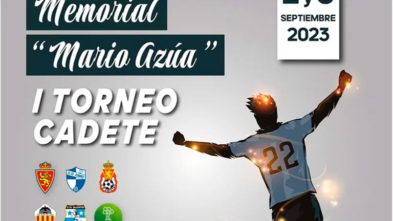 Cartel del I Memorial Mario Azua