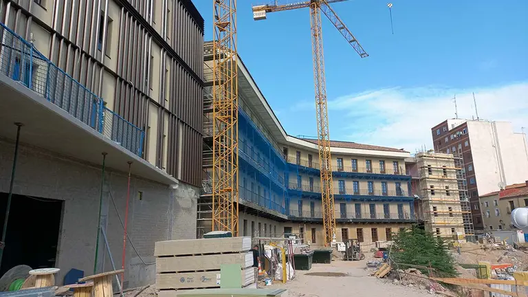 Obras Residencia de Pontoneros Zaragoza