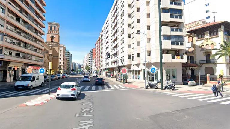 Se trataba de unos trabajos encargados por el Ayuntamiento de Zaragoza para la renovaci&oacute;n de tuber&iacute;as del paseo Sagasta con la avenida Goya