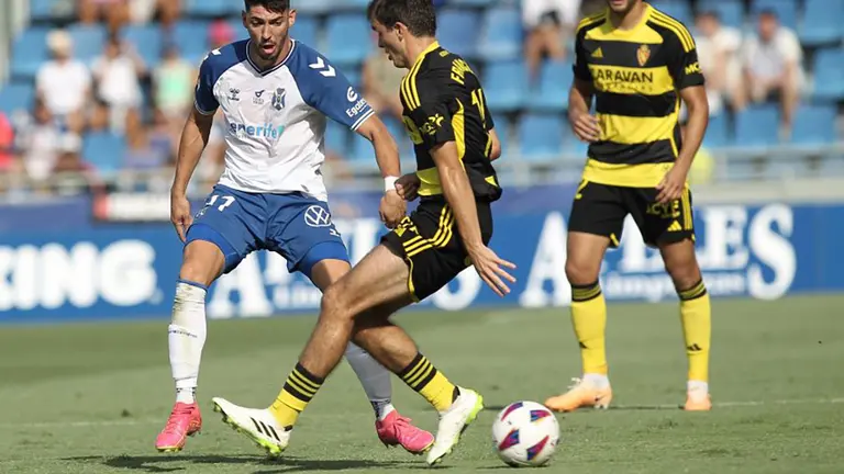 El Real Zaragoza suma pleno de victorias. Fotograf&iacute;a: LaLiga.