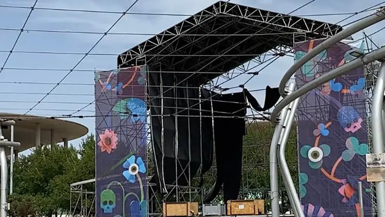 Uno de los escenarios del festival Vive Latino
