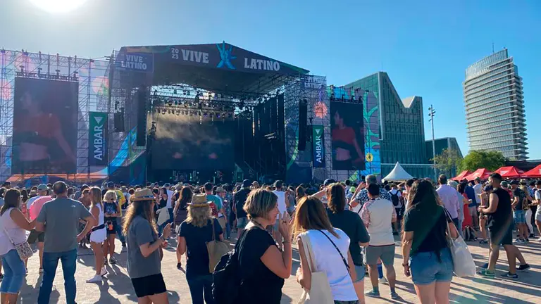El recinto de la Expo se ha convertido en un aut&eacute;ntico parque tem&aacute;tico en el que adem&aacute;s de la m&uacute;sica, no faltaban las zonas de ocio.